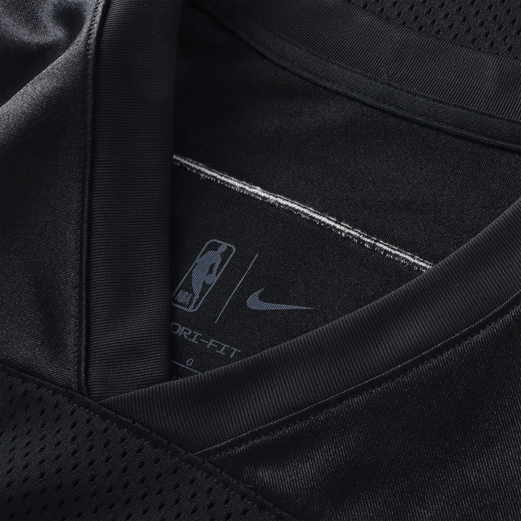 Los Angeles Lakers Nike Courtside Football Jersey - Black - Men's