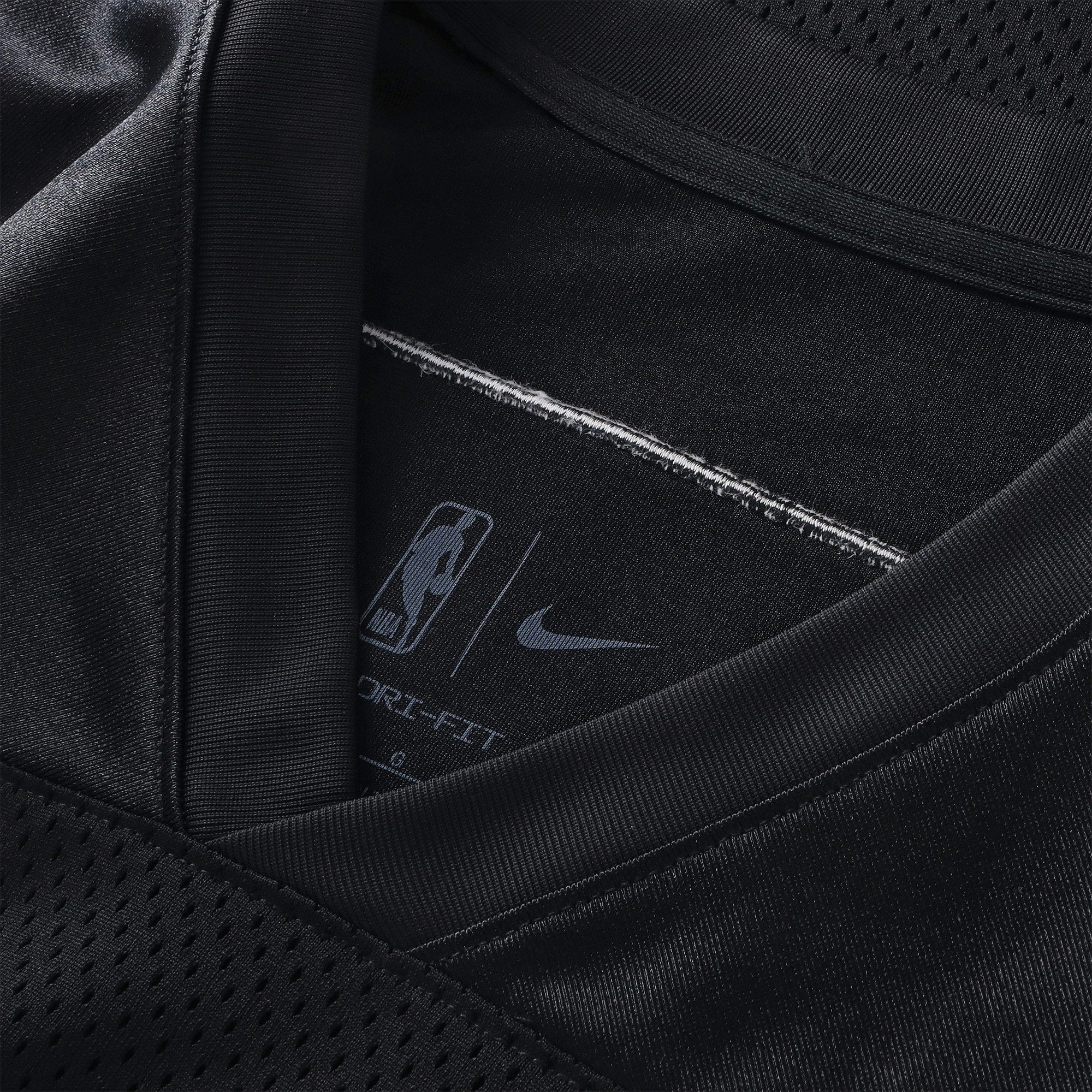 Los Angeles Lakers Nike Courtside Football Jersey - Black - Men's