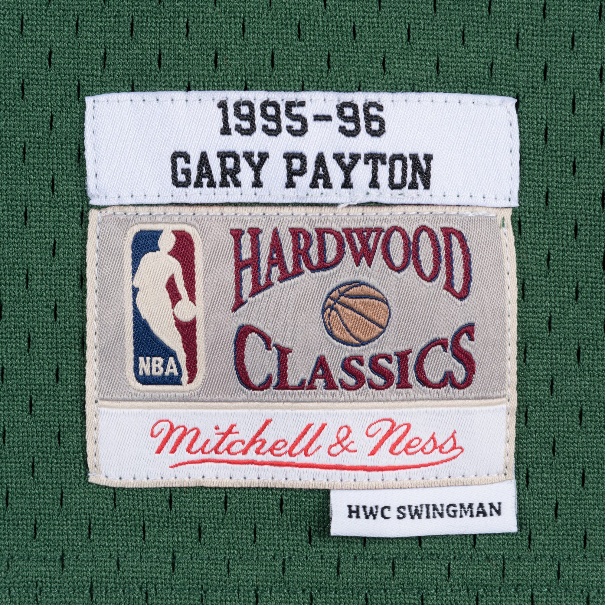 Seattle SuperSonics Mitchell & Ness Swingman Jersey Road Gary Payton 1995-96