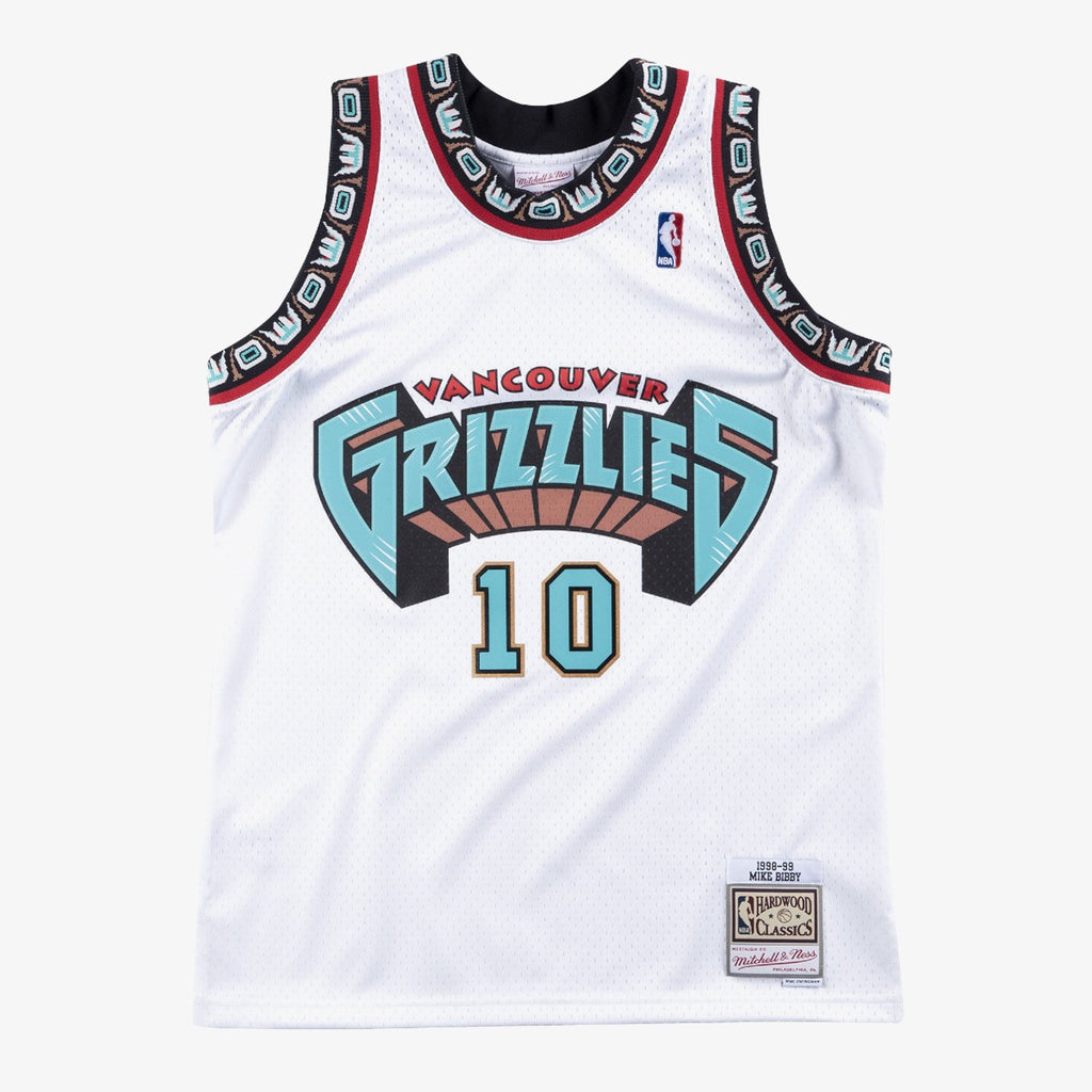 Vancouver Grizzlies Mitchell & Ness Home Swingman Jersey - Mike Bibby - Men's