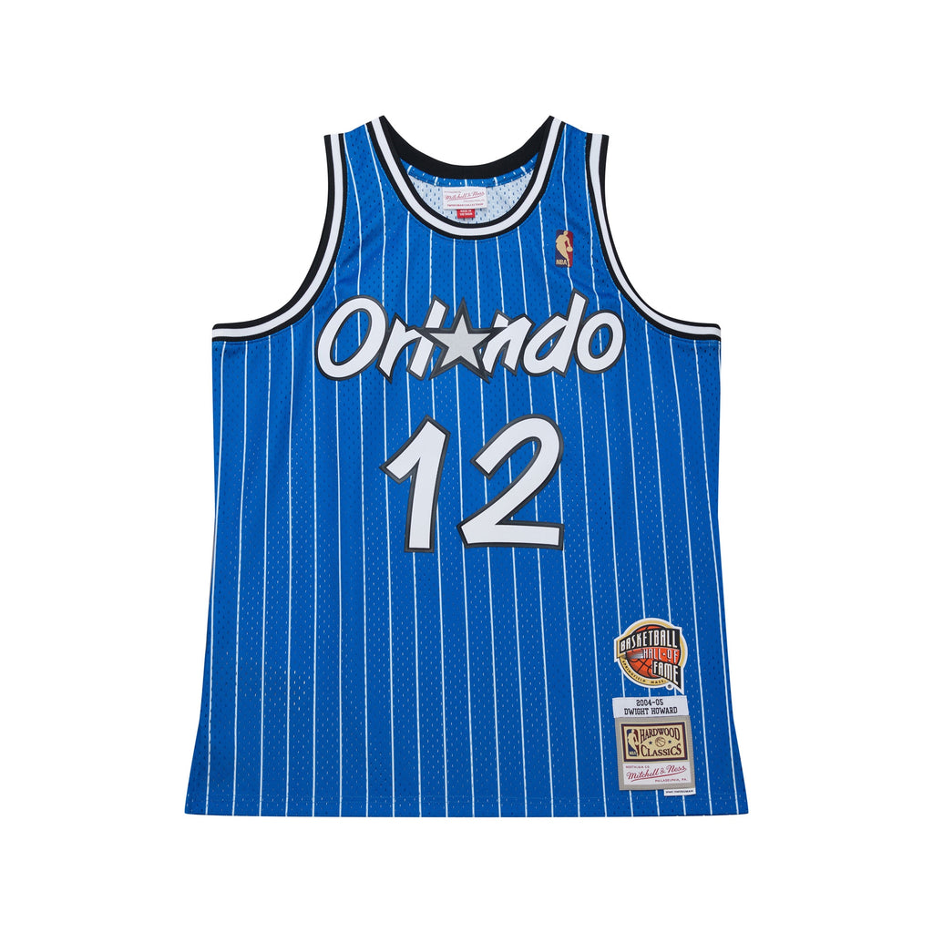 Orlando Magic Dwight Howard 2004/05 Hardwood Classics Hall of Fame Swingman Jersey - Blue - Men's