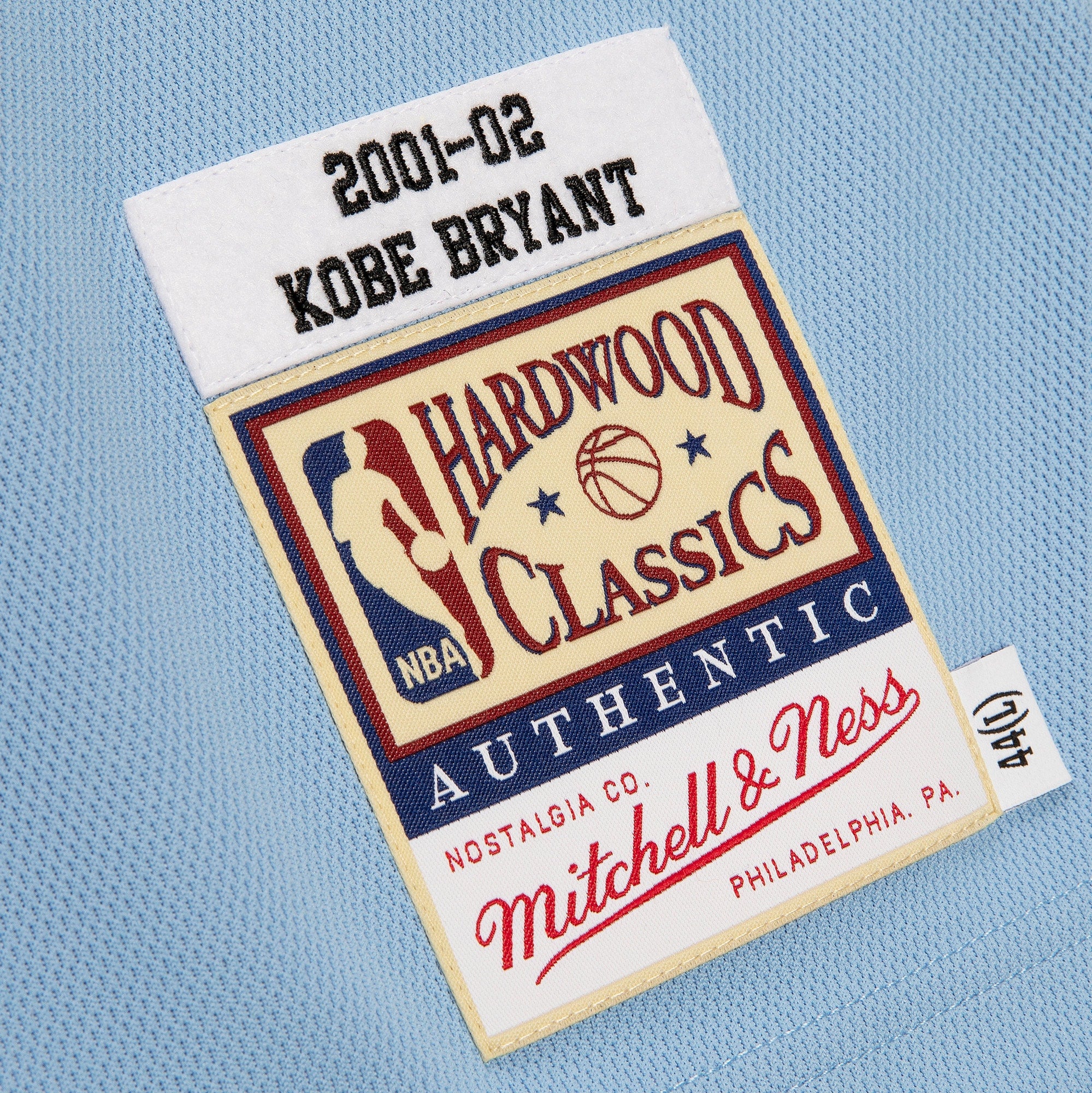 Los Angeles Lakers Mitchell & Ness Kobe Bryant 2001/02 Hardwood Classics Authentic Player Jersey - Powder Blue - Men's