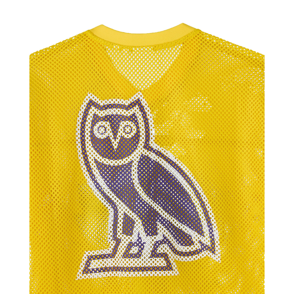 Los Angeles Lakers X OVO Mesh Football Jersey - Men's