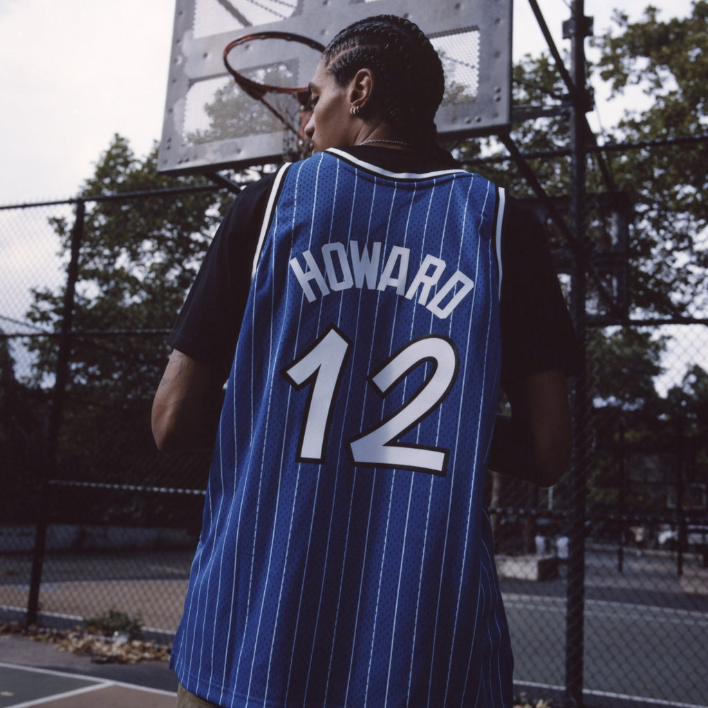 Orlando Magic Dwight Howard 2004/05 Hardwood Classics Hall of Fame Swingman Jersey - Blue - Men's
