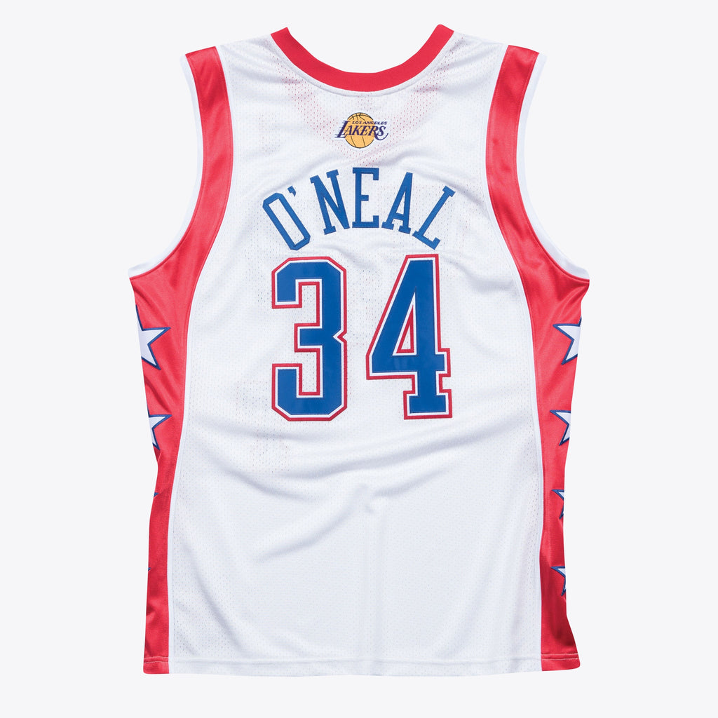 Mitchell & Ness NBA 2004 West Shaquille ONeal Authentic All-Star Jersey - White - Men's
