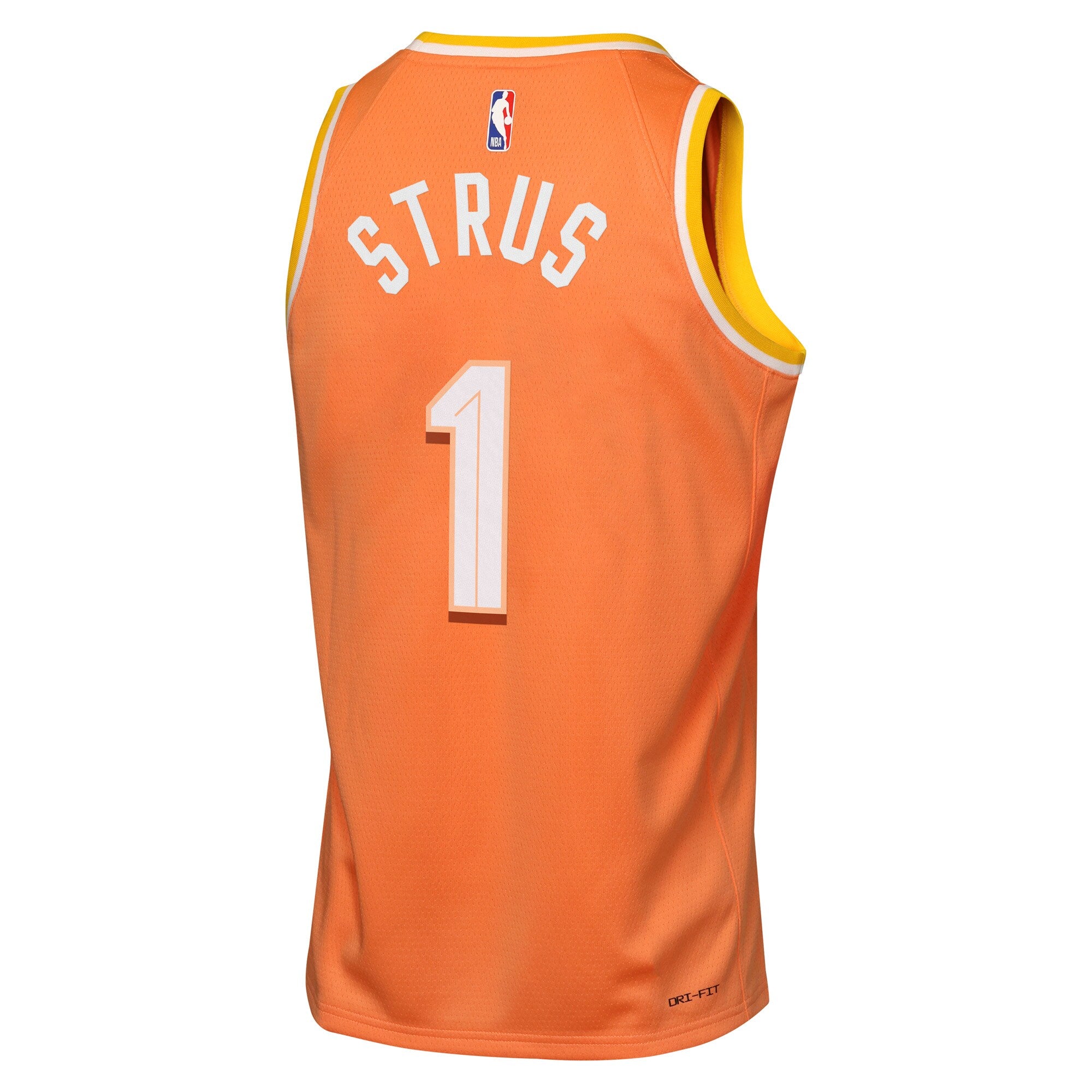 Cleveland Cavaliers Nike 2025/26 City Edition Swingman Jersey - Orange - Max Strus - Youth