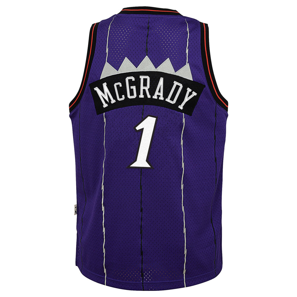 Toronto Raptors Mitchell & Ness Tracy McGrady Hardwood Classics Road Swingman Jersey - Youth