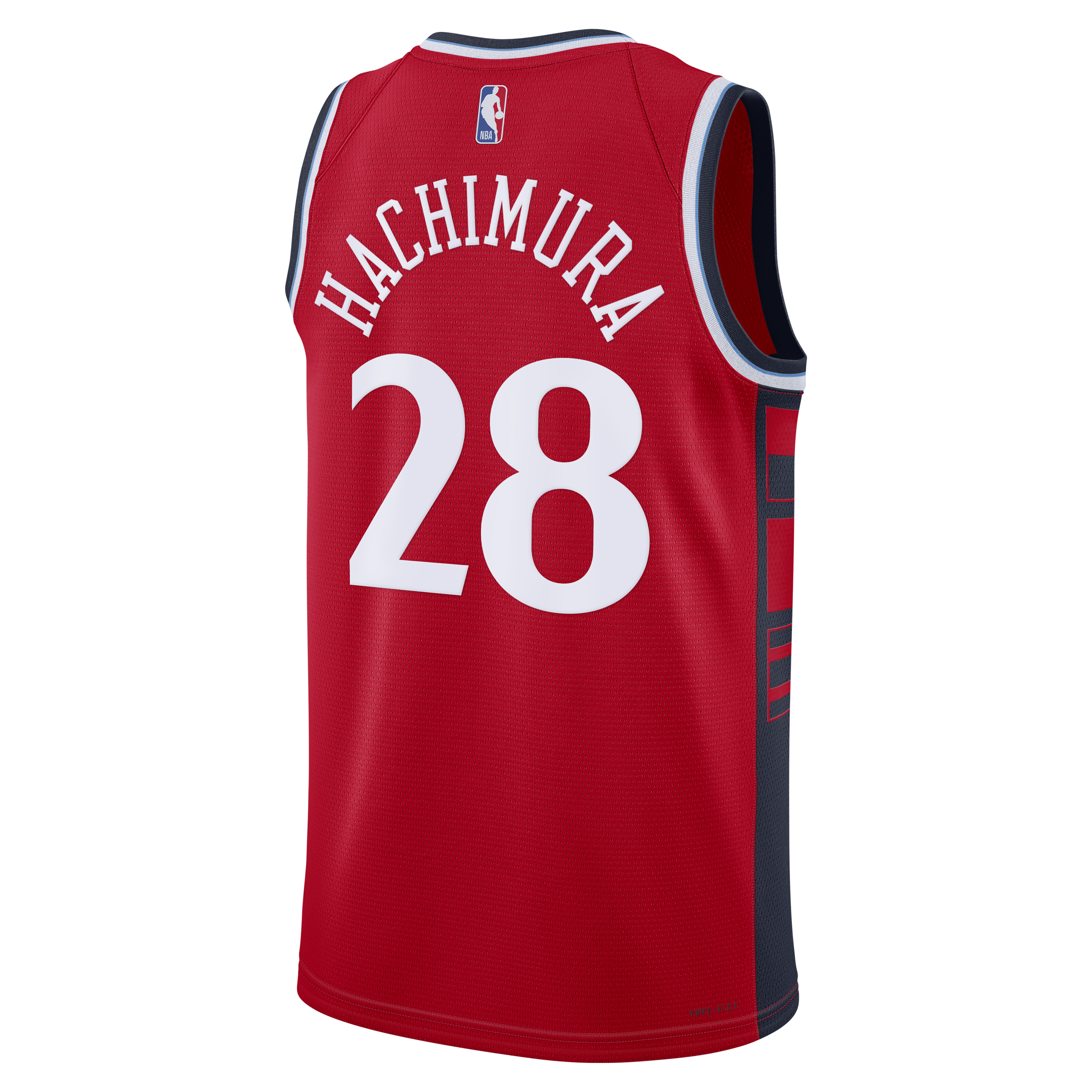 LA Clippers Jordan Brand Statement Edition Swingman Jersey - Red - Rui Hachimura - Men's