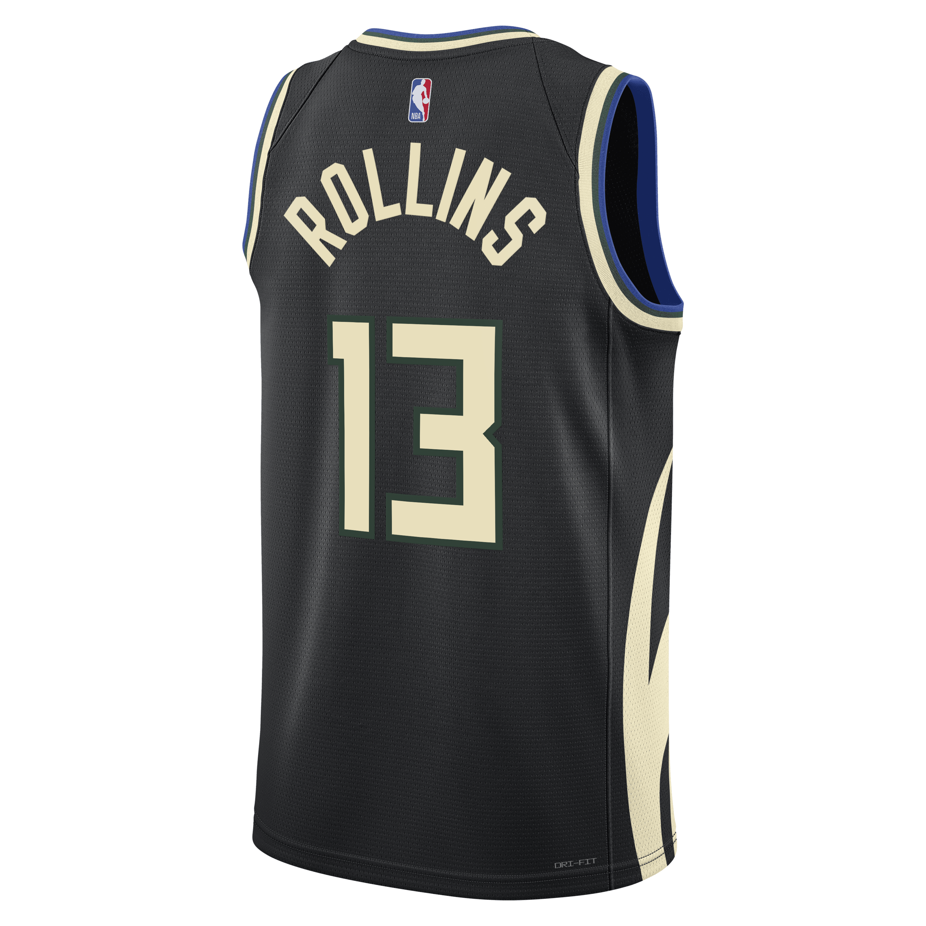 Milwaukee Bucks Jordan Brand Statement Edition Swingman Jersey - Hunter Green - Ryan Rollins - Unisex