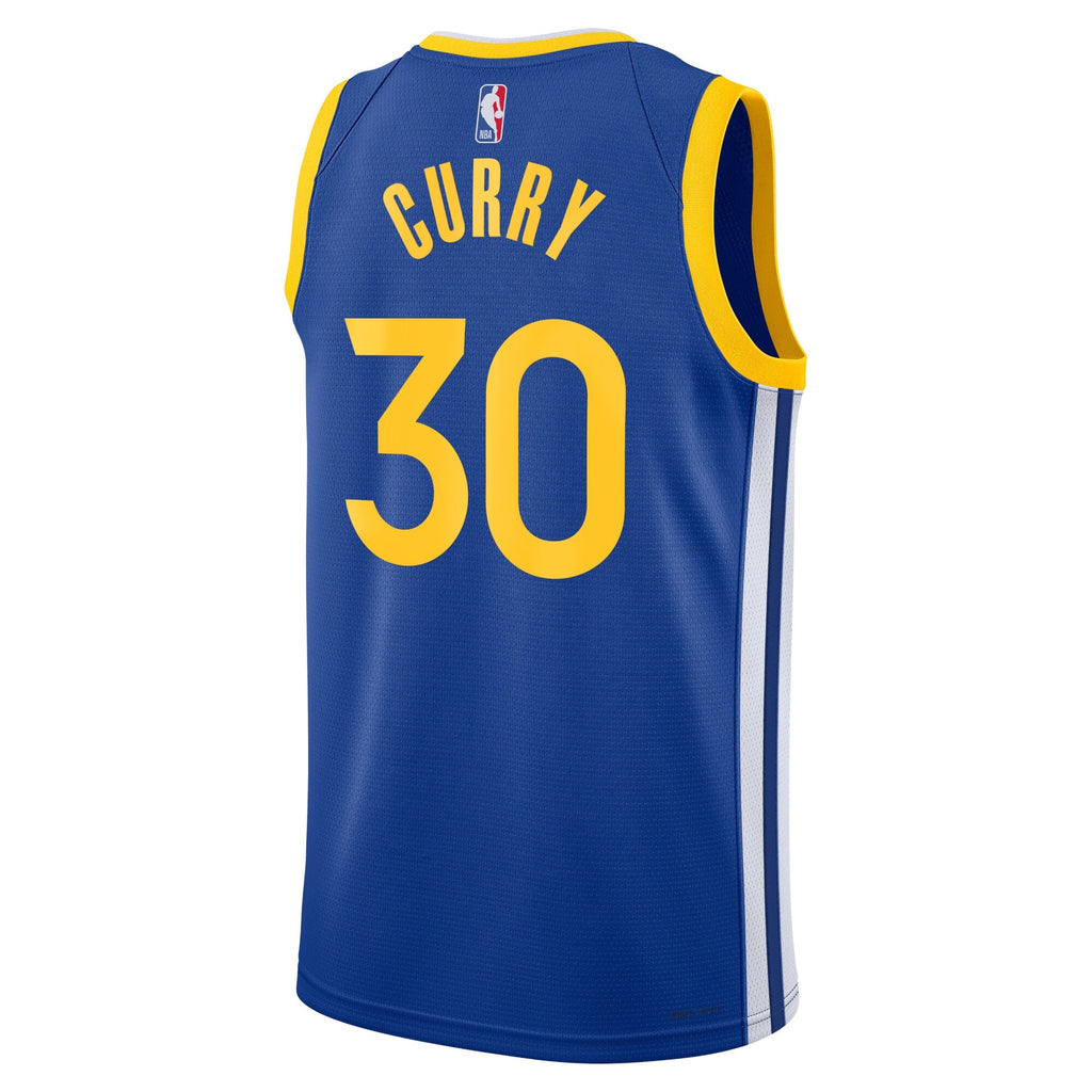 Golden State Warriors Nike Icon Swingman Jersey - Curry 30 - Men's