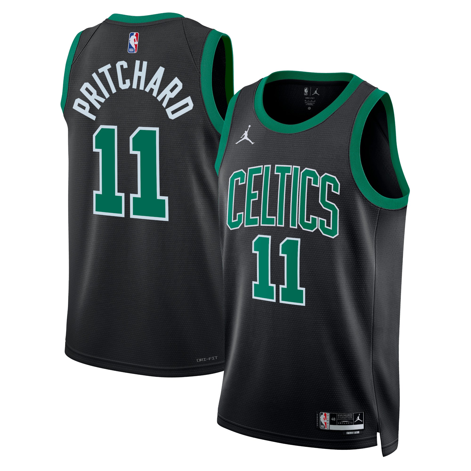Boston Celtics Jordan Brand Statement Edition Swingman Jersey - Black - Payton Pritchard - Unisex