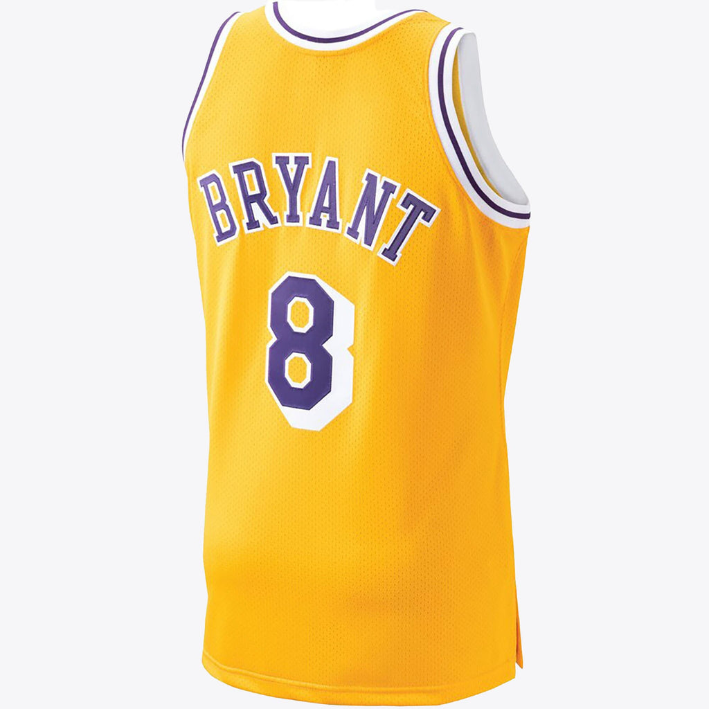 Mitchell & Ness Kobe Bryant Hardwood Classics 1996-97 Authentic Jersey - Gold - Men's