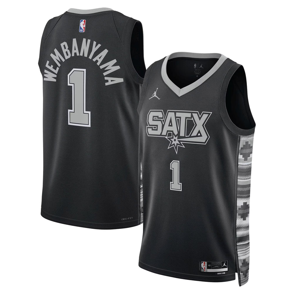 San Antonio Spurs Jordan Brand Statement Edition Swingman Jersey - Victor Wembanyama - Unisex