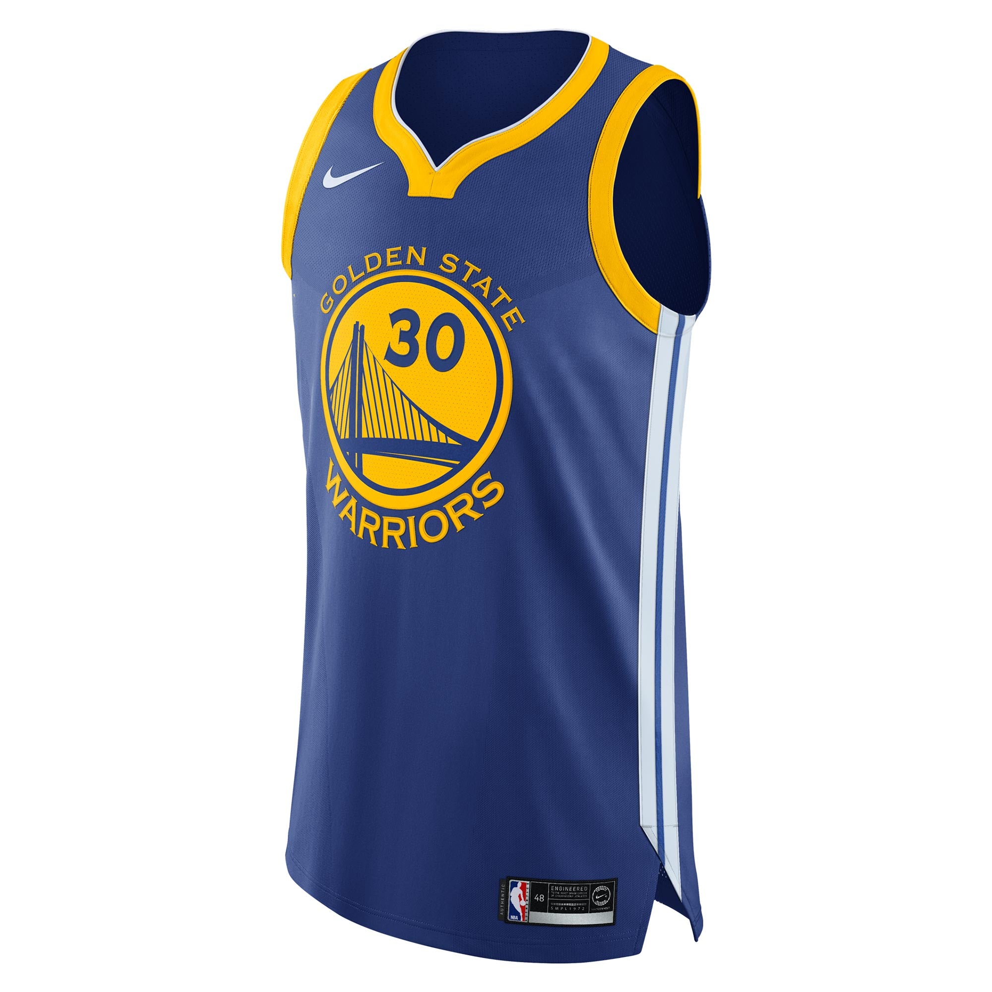 Golden State Warriors Nike Icon Authentic Jersey - Stephen Curry - Men's