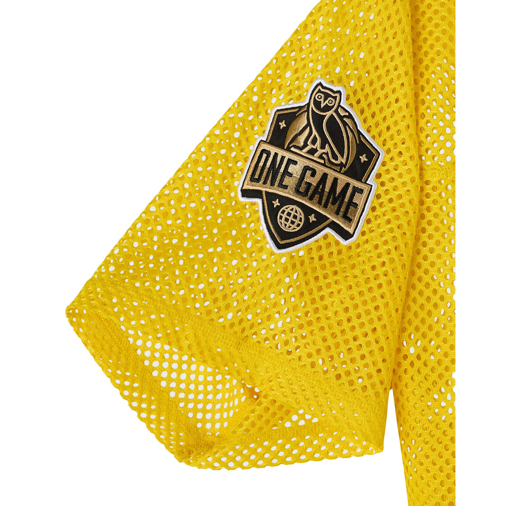 Los Angeles Lakers X OVO Mesh Football Jersey - Men's