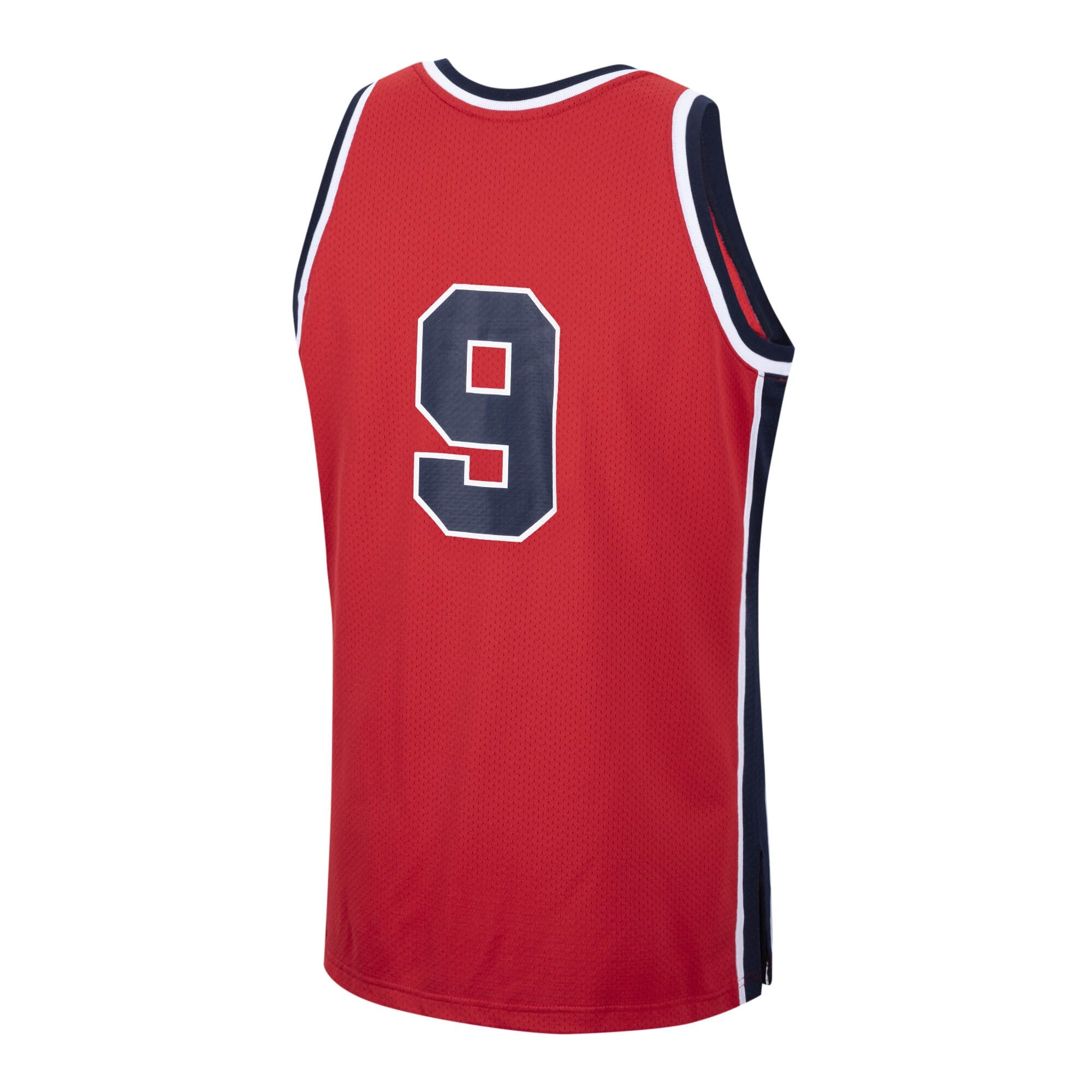 USA 1984 Michael Jordan USA Basketball Mitchell & Ness Authentic Alternate Jersey - Red - Men's