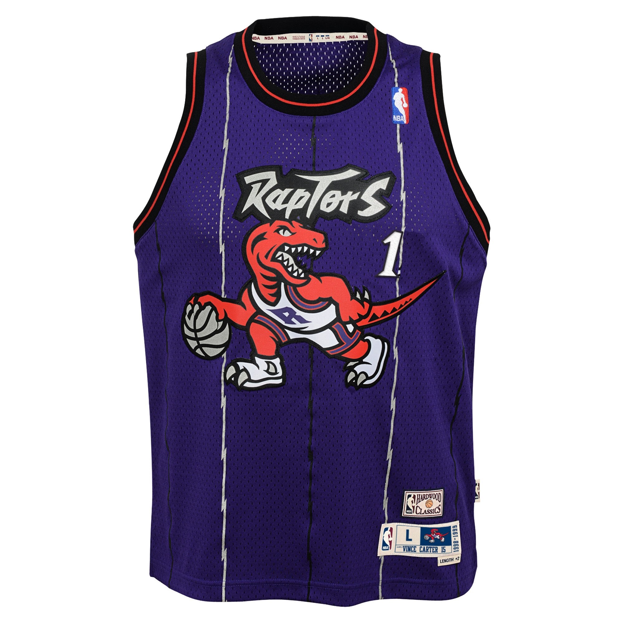 Toronto Raptors Mitchell & Ness Tracy McGrady Hardwood Classics Road Swingman Jersey - Youth