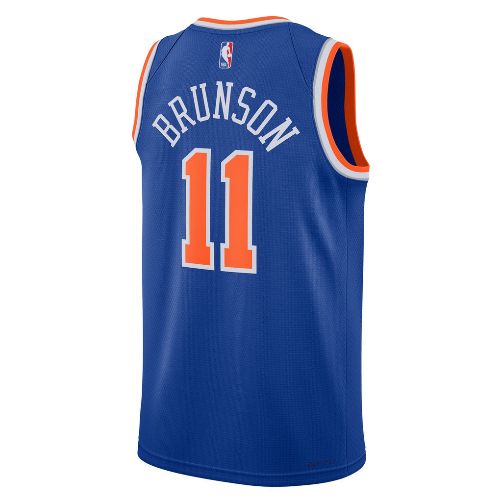 New York Knicks Nike Replica Icon Swingman Jersey - Jalen Brunson - Unisex