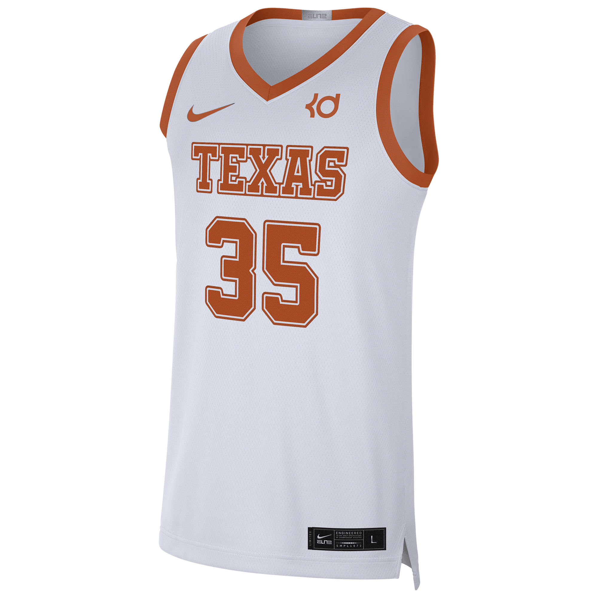 NCAA Texas Longhorns College Basketball Jersey - Kevin Durant - Men's