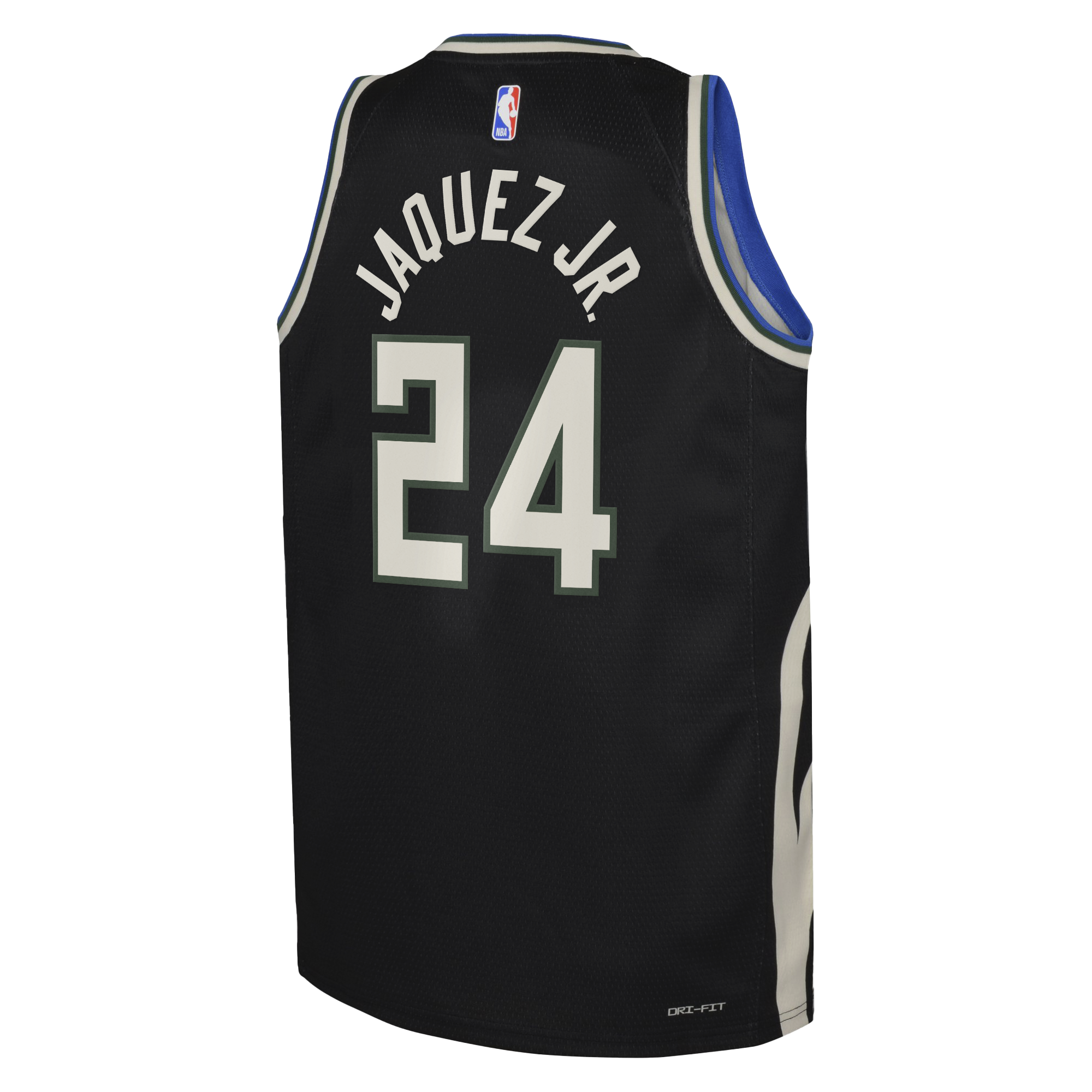 Milwaukee Bucks Jordan Brand Statement Edition Swingman Jersey - Hunter Green - Jaime Jaquez Jr. - Youth