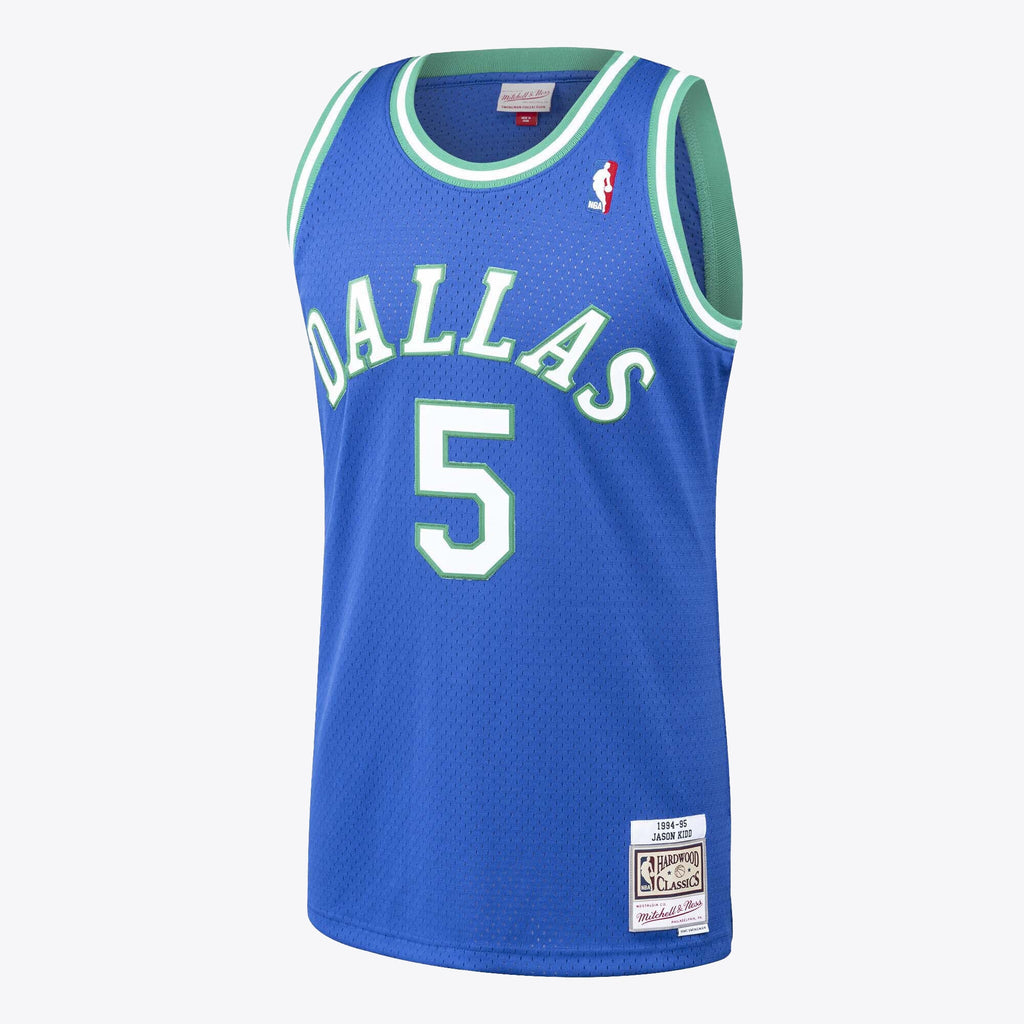 Dallas Mavericks Mitchell & Ness Hardwood Classics Road Jersey - Jason Kidd - Men's