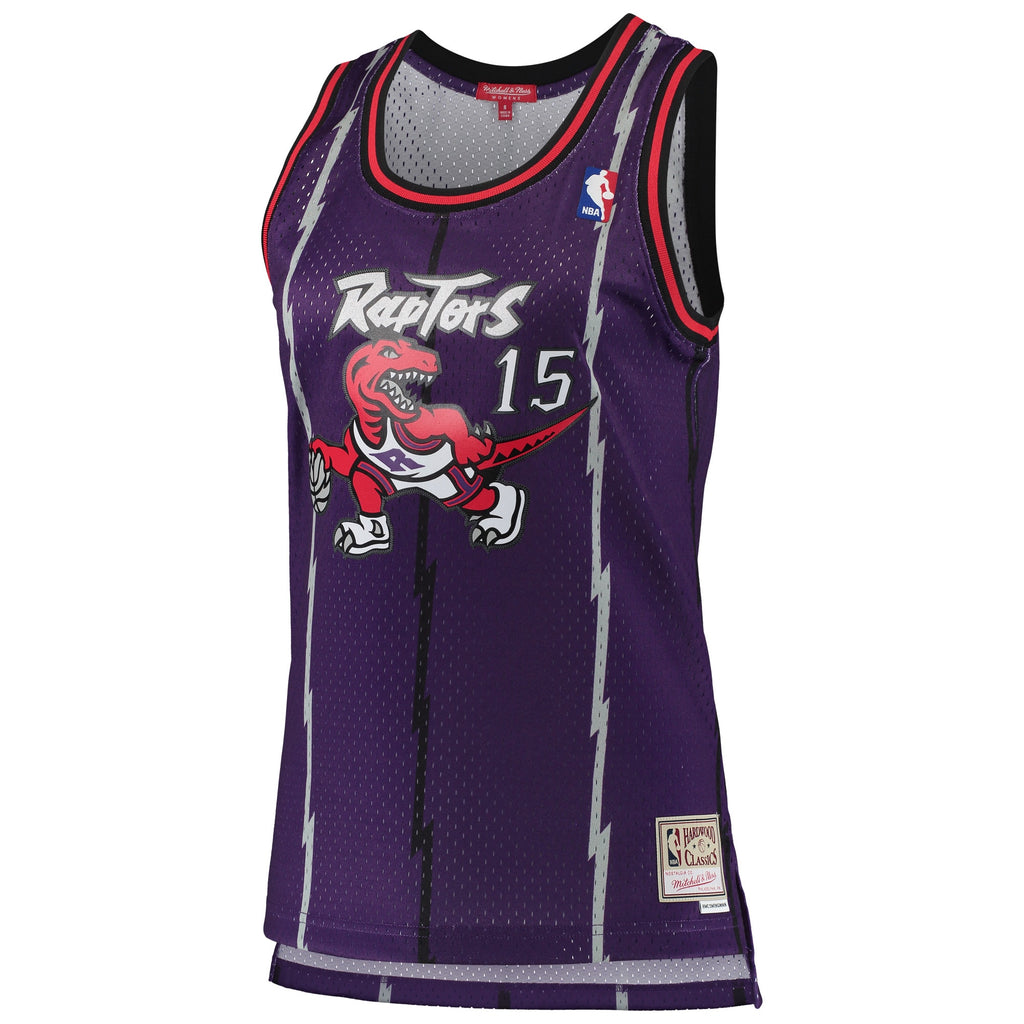 Toronto Raptors Mitchell & Ness Vince Carter 1998-99 Hardwood Classics Swingman Jersey - Purple - Women's