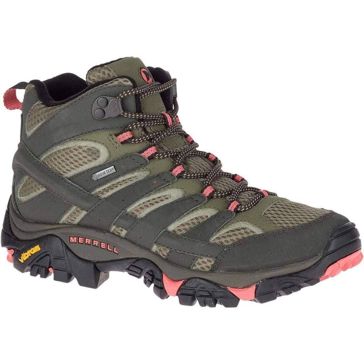 Merrell Moab 2 GORE-TEX Mid Women's Walking Boots - Grey | Outdoor Performance