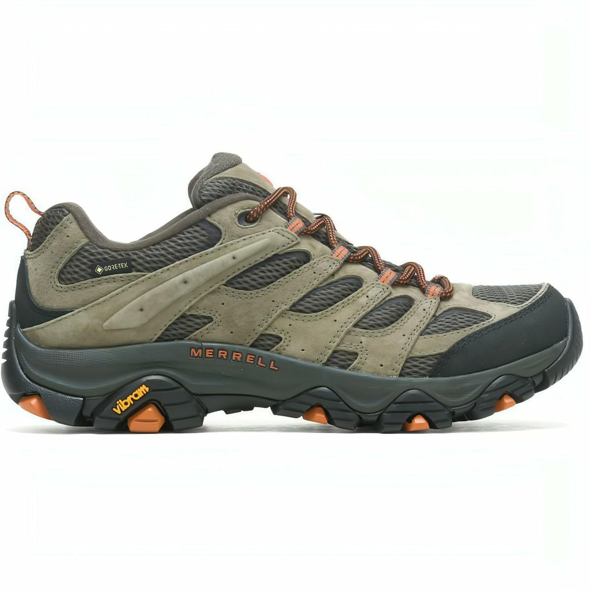 Merrell Moab 3 GORE-TEX Men's Walking Shoes - Green | Outdoor Performance