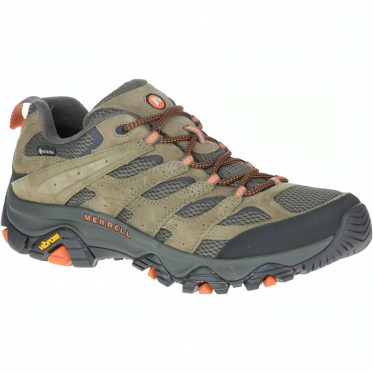 Merrell Moab 3 GORE-TEX Men's Walking Shoes - Green | Outdoor Performance